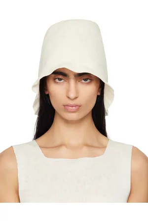 The Row White Jashi Bucket Hat