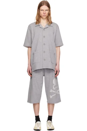 MASTERMIND Gray Short Sleeve Pyjama Set