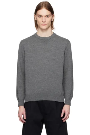 Reigning Champ Gray Cotton Slub Laurel Sweater