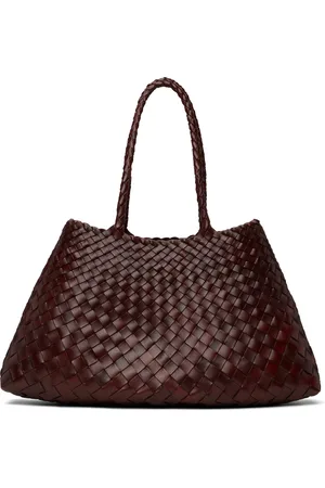 Dragon Diffusion Burgundy Santa Croce Big Tote