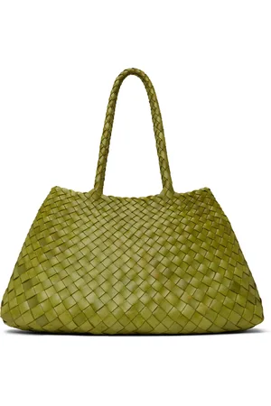 Dragon Diffusion Green Santa Croce Big Tote