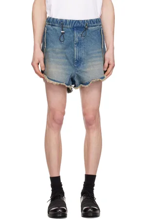Random Identities Washed Denim Shorts