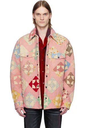 Cout de la Liberte Pink Charlie Quilted Blanket Jacket