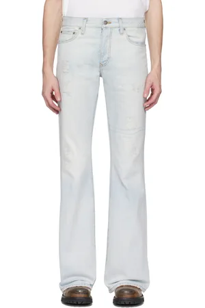Cout de la Liberte Blue Jimmy Crispy Rigid Flare Jeans