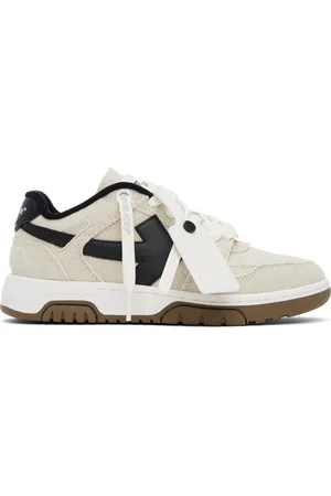 OFF-WHITE Beige & Black Slim Out Of Office Sneakers