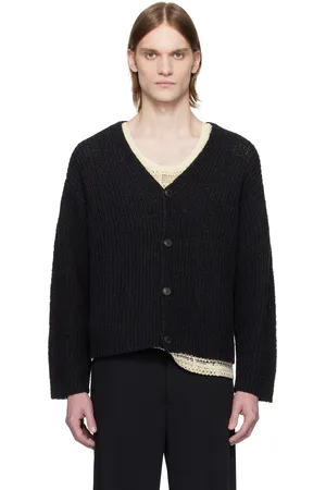 CMMN SWDN Eldar Tape Knit Cardigan