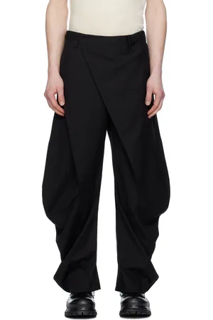 JiyongKim Curved Wrap Trousers