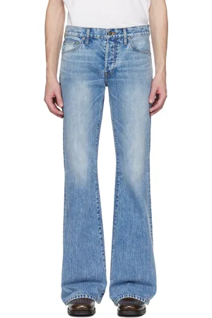 Cout de la Liberte Blue Jimmy Crispy Rigid Flare Jeans