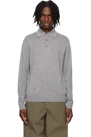 Guest In Residence Gray Airy Polo