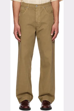 Sunflower Brown Wide Twist Jeans