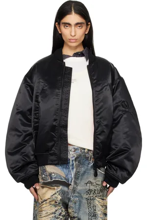 Acne Studios Black Logogram Bomber Jacket