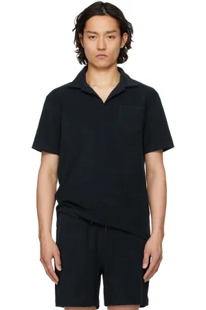 Oas Navy Terry Polo