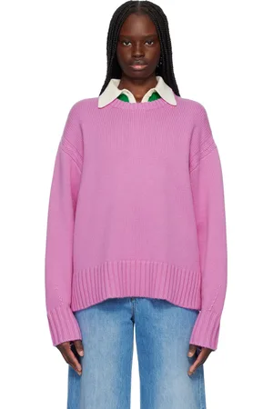 Guest In Residence Purple Cozy Crew Sweater