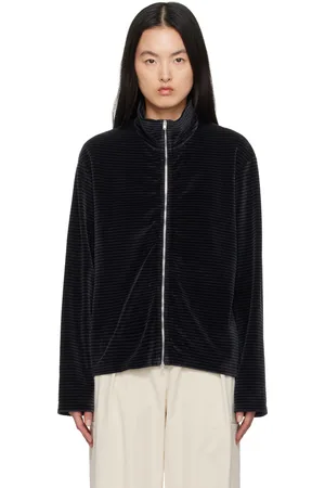 OUR LEGACY Black Shrunken Fullzip Track Jacket