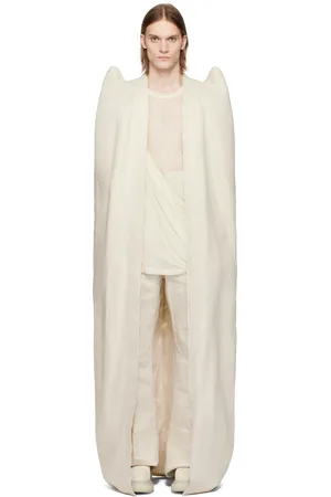 Rick Owens Off-White Hollywood Cape Coat
