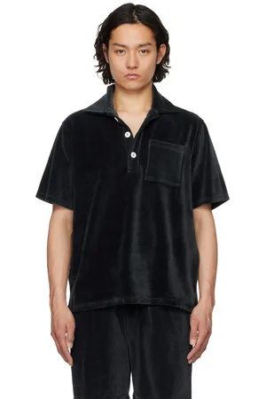 Oas Black Girona Velour Polo
