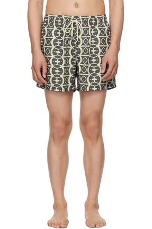 Oas Beige & Forge Hypnotise Swim Shorts