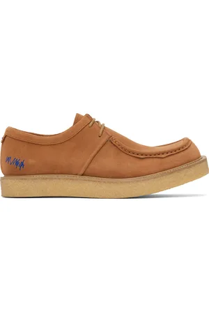 Ader Error Tan Nubuck Derbys