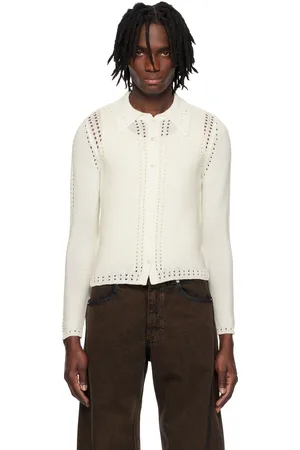 ECKHAUS LATTA White Sol Cardigan