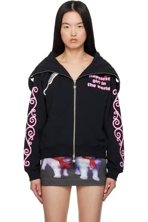 ASHLEY WILLIAMS Happy Manga Butterfly Hoodie