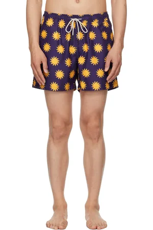 Oas & Yellow Sunday Sun Swim Shorts