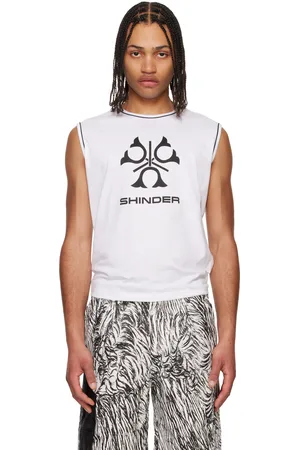 Olly Shinder White Kin Tank Top