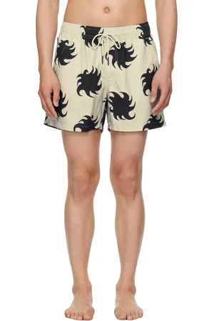 Oas Gray & Black Ember Swim Shorts