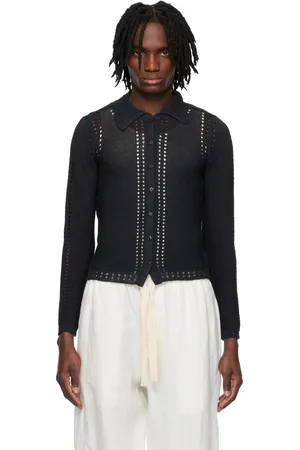 ECKHAUS LATTA Navy Sol Cardigan