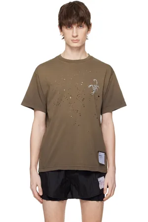 SATISFY Brown MothTech T-shirt