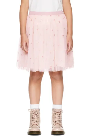 BONPOINT Kids Pink Pois Skirt