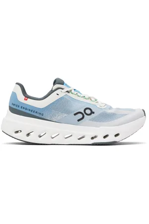 On Running Blue & White Cloudsurfer Next Sneakers