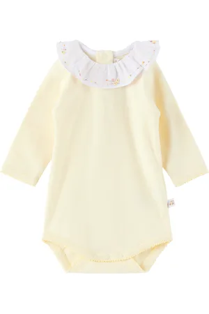 BONPOINT Baby Off-White June Bodysuit