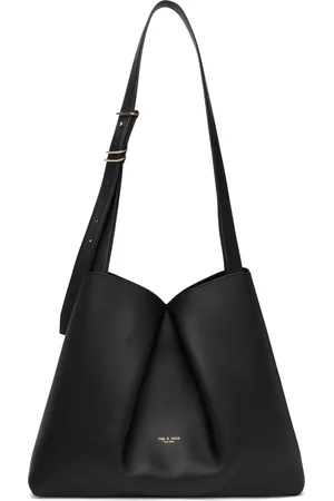 RAG&BONE Black Bloom Large Calf Leather Crossbody Bag