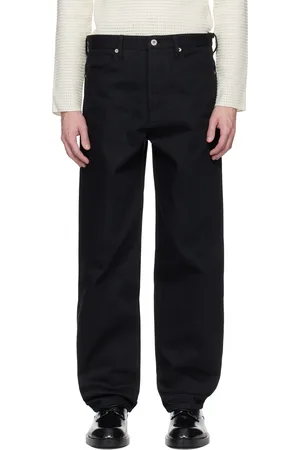 Jil Sander Black Regular Jeans