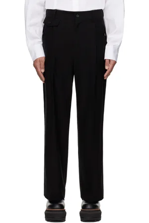 Feng Chen Wang Slashed Wide Trousers