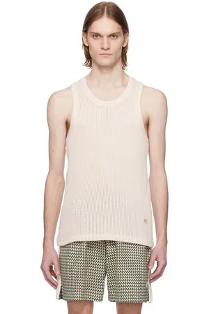 WALES BONNER Off-White Groove Tank Top