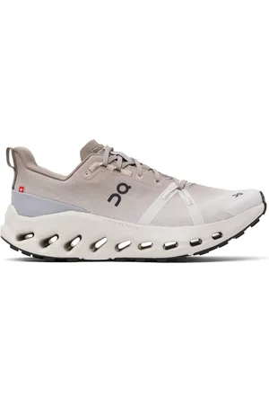On Running Taupe Cloudsurfer Trail Waterproof Sneakers