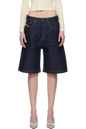 Diesel Blue De-Sire-Short Denim Shorts