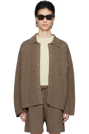 Nanushka Brown Nicolas Cardigan