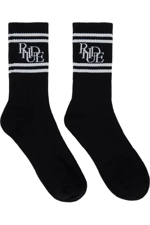 Rhude Black Scrambler Socks