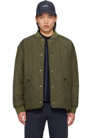 A.P.C. Khaki Florent Bomber Jacket