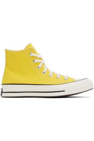 Converse Yellow Chuck 70 High Top Sneakers