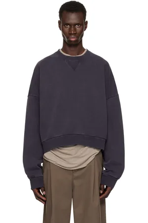 Entire Studios Navy Box Crew Sweatshirt
