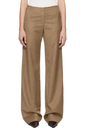 AYA MUSE Beige Nai Trousers