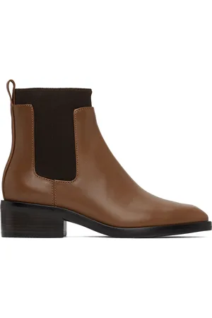 3.1 Phillip Lim Brown Alexa 40MM Chelsea Boots