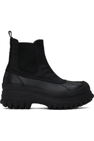 Ganni Black Outdoor Chelsea Boots