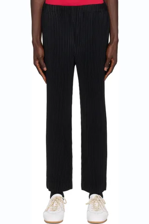 Issey Miyake Black Monthly Color November Trousers