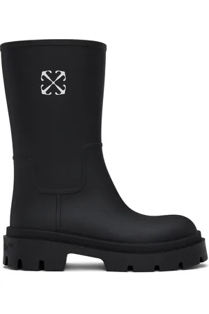 OFF-WHITE Black Reboot Arrow Boots