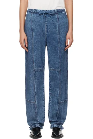 RAG&BONE Blue Miramar Fleece Jordan Lounge Pants