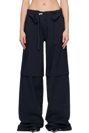OTTOLINGER Navy Baggy Cargo Pants